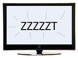 zzzzzzzz: the sound of static on the TV